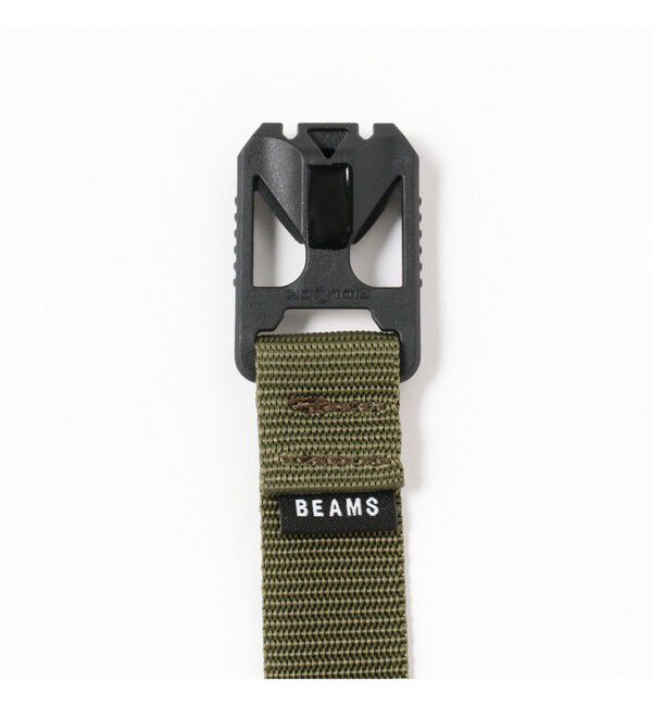 BEAMS「BEAMS / ミリタリー バックル ベルト」|ベルト|