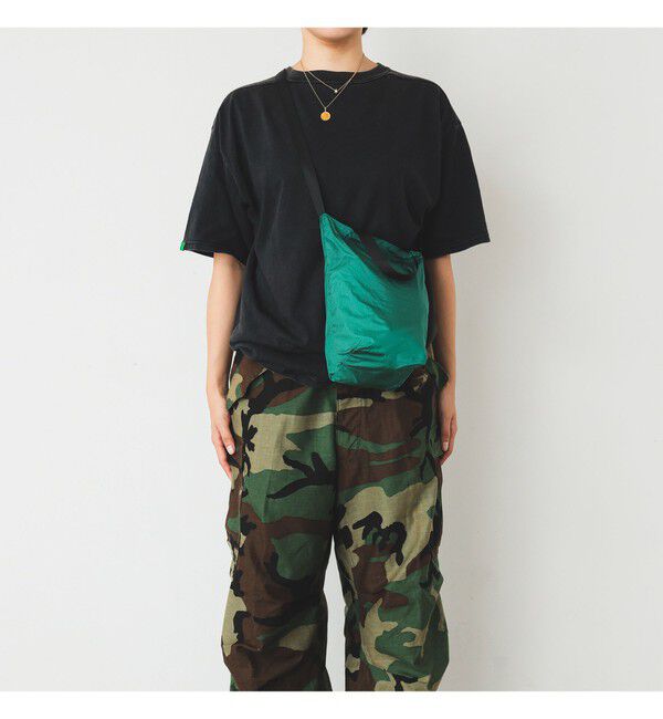 BEAMS「リップストップ ディープ トートバッグ S」|ポーチ|FOREST_GREEN