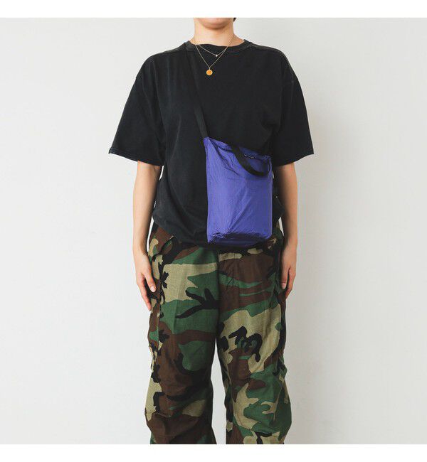 BEAMS「リップストップ ディープ トートバッグ S」|ポーチ|PURPLE