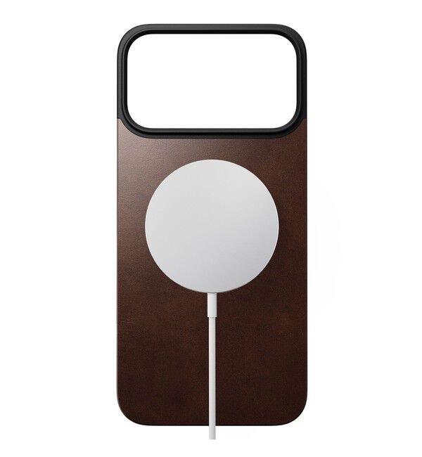 BEAMS「NOMAD / Magnetic Leather Back iPhone17 Pro Max」|モバイルケース|