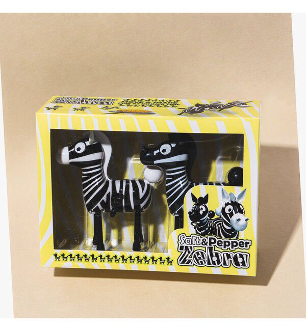 BEAMS「PUDDLEBY / Wind-Up Zebra salt and pepper set」|食器・キッチングッズ|