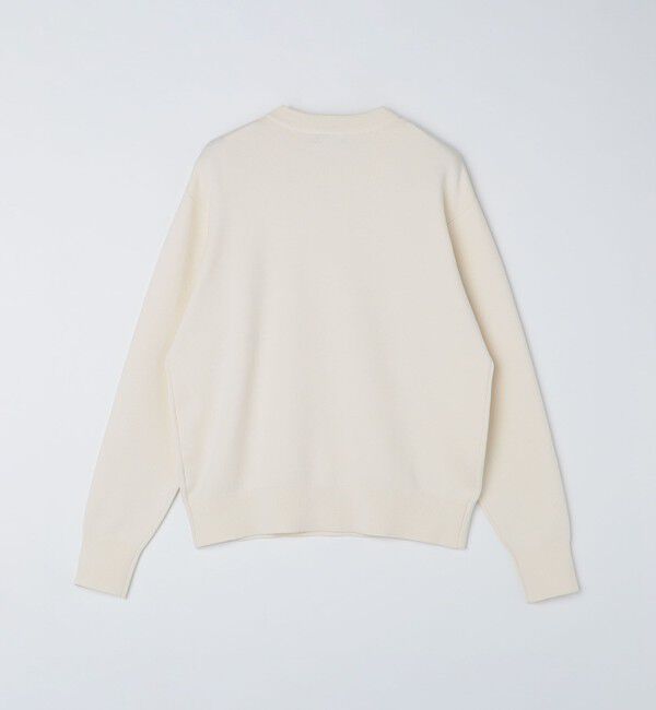 SHIPS「SHIPS: 〈手洗い可能・抗菌防臭〉14GG コットン スムース 長袖 ニット」|ニット・セーター|