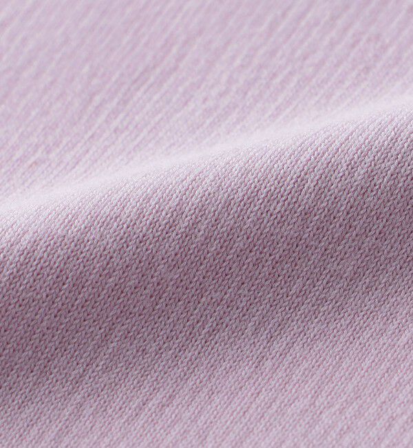 SHIPS「SHIPS: 〈手洗い可能・抗菌防臭〉14GG コットン スムース 長袖 ニット」|ニット・セーター|