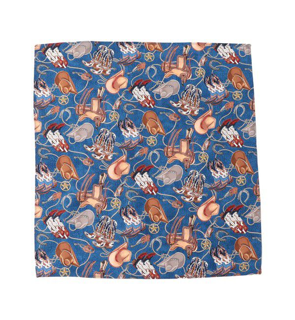 SHIPS for women「ROCKMOUNT:バンダナ」|バンダナ・スカーフ|ブルー