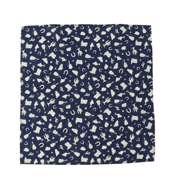 SHIPS for women「ROCKMOUNT:バンダナ」|バンダナ・スカーフ|ロイヤルブルー