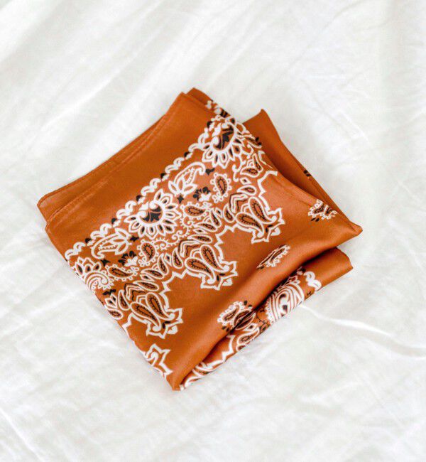 quaranciel「quaranciel: ペイズリー スカーフ 25SS」|バンダナ・スカーフ|