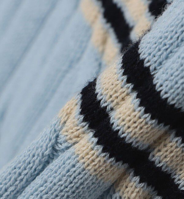 SHIPS「BATEAUX DE SHIPS: ケーブル ニット Tシャツ」|ニット・セーター|