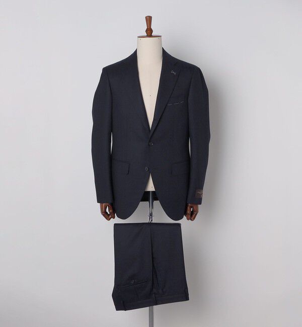 SHIPS「SHIPS: CANONICO フランネル スーツ」|スーツ|ネイビー
