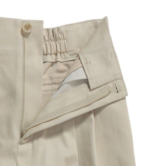 SHIPS for women「〈手洗い可能〉ヴィンテージ ライク デニム タック パンツ」|その他|