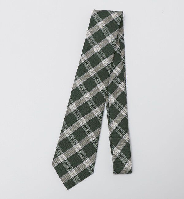 SHIPS Colors 「SHIPS Colors:シルク リネン ネクタイ」|ネクタイ・蝶ネクタイ|グリーン