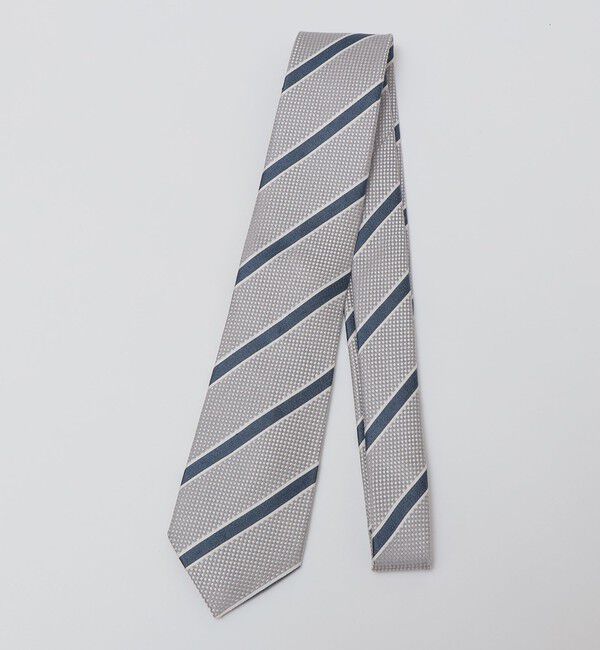 SHIPS Colors 「SHIPS Colors:シルク リネン ネクタイ」|ネクタイ・蝶ネクタイ|サックスブルー