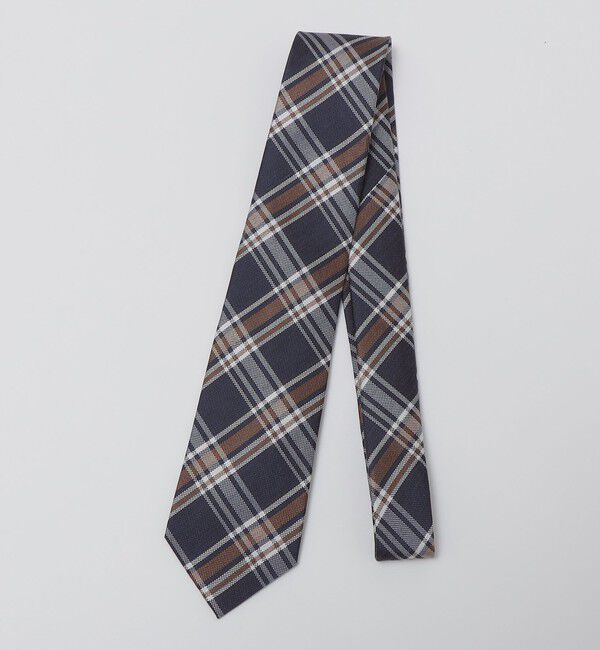 SHIPS Colors 「SHIPS Colors:シルク リネン ネクタイ」|ネクタイ・蝶ネクタイ|ネイビー