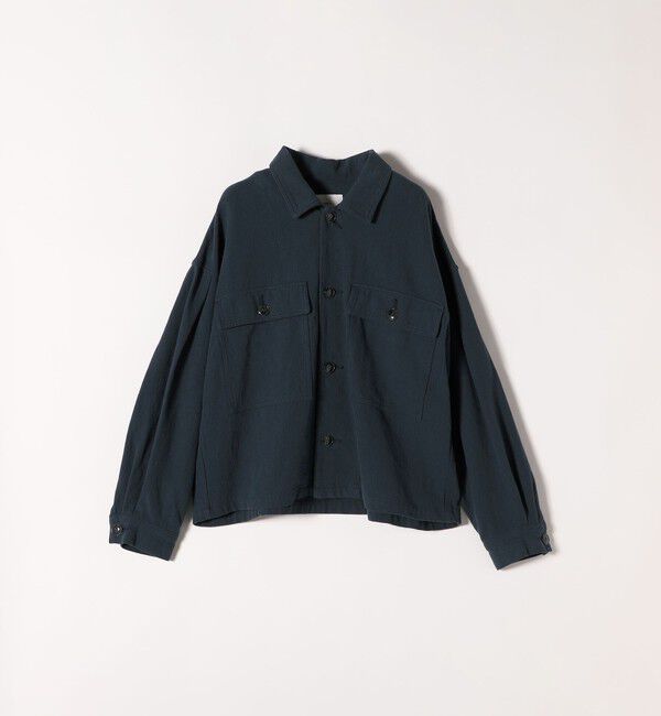 SHIPS any「《予約》SHIPS any:〈洗濯機可能〉カルゼ ショート ワーク ジャケット」|その他|