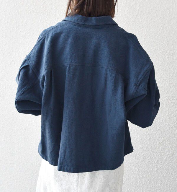 SHIPS any「《予約》SHIPS any:〈洗濯機可能〉カルゼ ショート ワーク ジャケット」|その他|