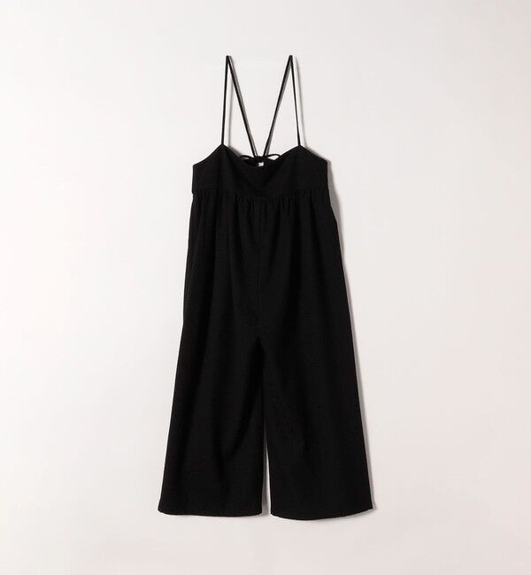 SHIPS any「SHIPS any:〈洗濯機可能〉ループヤーン イージー ギャザー サロペット」|オールインワン|