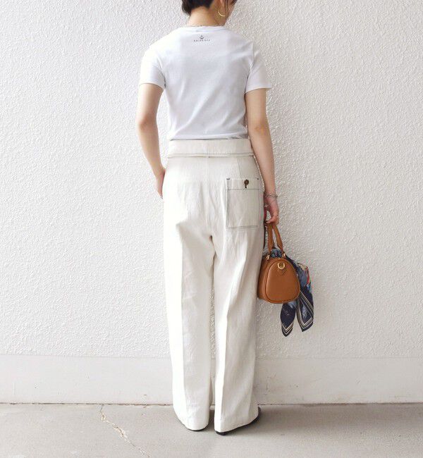 SHIPS any「《一部追加予約》【SHIPS any別注】PETIT BATEAU: ロゴ プリント コンパクト TEE 26SS」|Tシャツ・カットソー|