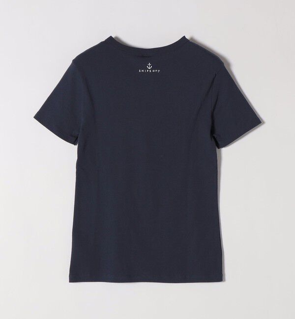 SHIPS any「《一部追加予約》【SHIPS any別注】PETIT BATEAU: ロゴ プリント コンパクト TEE 26SS」|Tシャツ・カットソー|