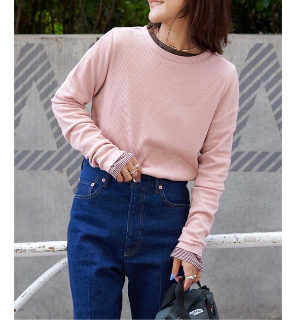 OUTDOOR PRODUCTS Usual Things「吸湿発熱 ジンジャーシアーロンTEE」|Tシャツ・カットソー|