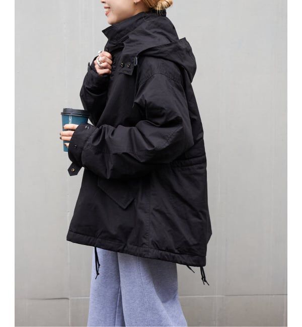 OUTDOOR PRODUCTS Usual Things「ULTパデットスタンドショートモッズコート M-65」|ミリタリー・モッズコート|ブラック