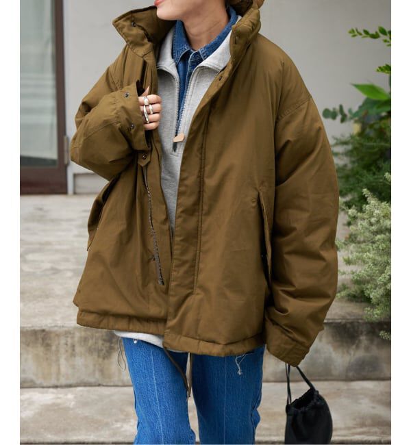 OUTDOOR PRODUCTS Usual Things「ULTパデットスタンドショートモッズコート M-65」|ミリタリー・モッズコート|