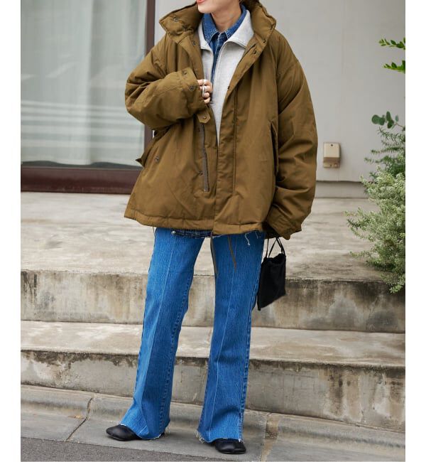 OUTDOOR PRODUCTS Usual Things「ULTパデットスタンドショートモッズコート M-65」|ミリタリー・モッズコート|