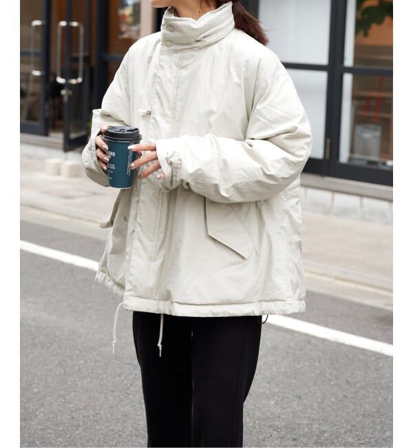 OUTDOOR PRODUCTS Usual Things「ULTパデットスタンドショートモッズコート M-65」|ミリタリー・モッズコート|