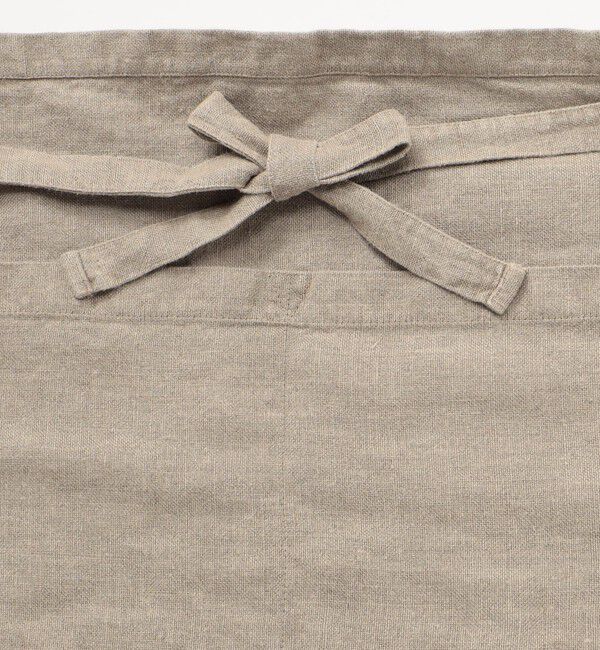 TOMORROWLAND HOME「ウォッシャブルリネンギャルソンエプロン」|食器・キッチングッズ|