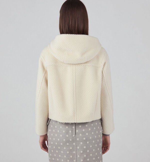 TOMORROWLAND collection「モヘヤダイアゴナル ショートダッフルコート」|ダッフルコート|