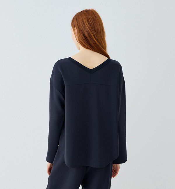 GALERIE VIE「ダブルクロス プルオーバーシャツ」|シャツ・ブラウス|