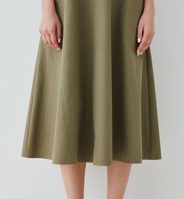 GALERIE VIE「ノンマーセライズドコットン フレンチスリーブワンピース」|ワンピース|