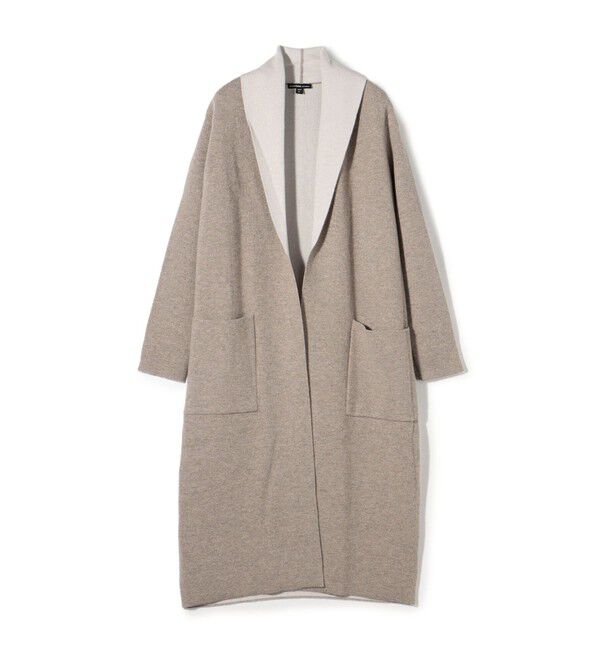 JAMES PERSE「リサイクルカシミヤ ショールカラーコート WRBC2619」|その他|44 ベージュ系