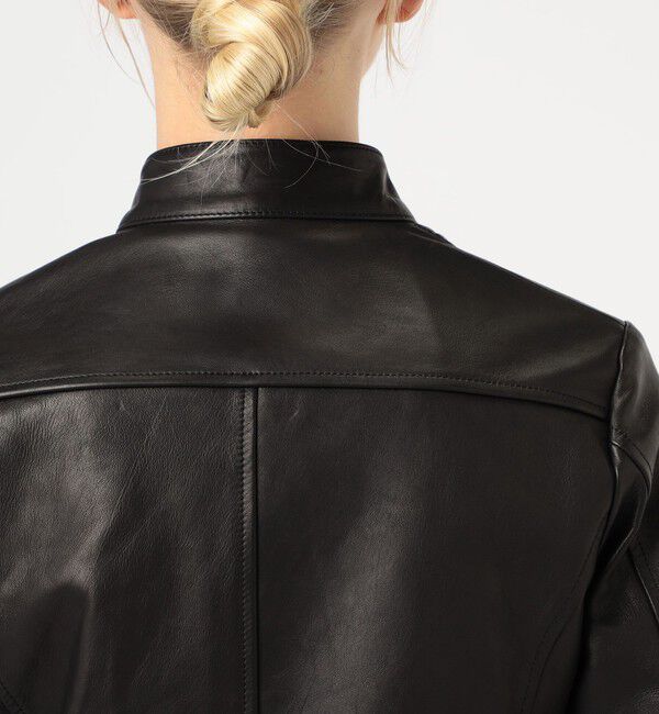 MACPHEE「ラムレザー ライダースジャケット」|ライダースジャケット|