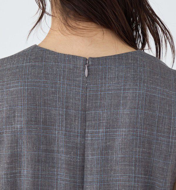 TOMORROWLAND collection「SUMMERTIME BLUE キャップスリーブワンピース」|ワンピース|