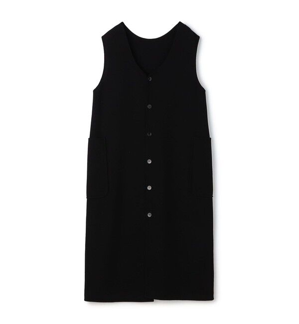 GALERIE VIE「ウールダブルクレープ バックボタンワンピース」|ワンピース|