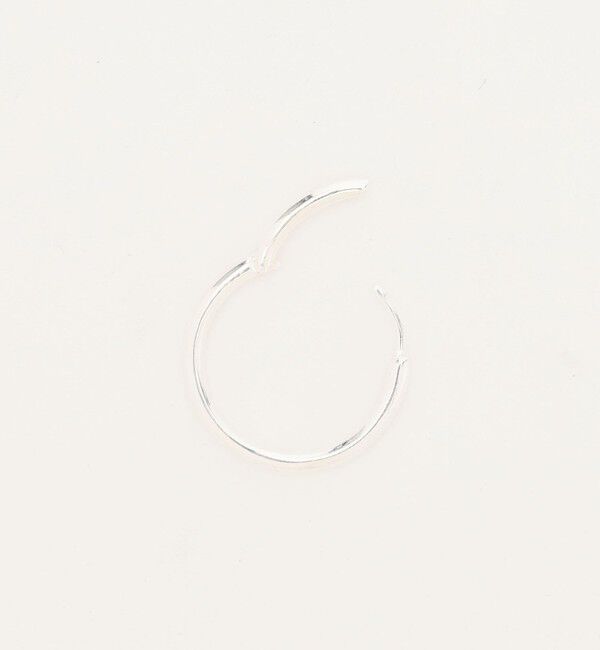 TOMORROWLAND GOODS「LAURA LOMBARDI Mediam Seamless シルバーピアス」|ピアス|