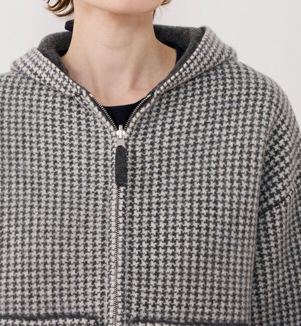 GALERIE VIE「オーストラリアンラムズウールダブルフェイス ジップアップブルゾン」|ブルゾン・スタジャン|