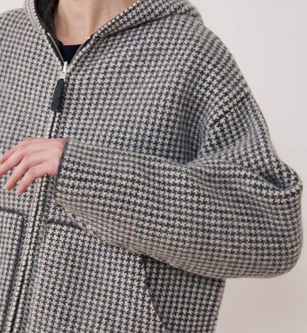 GALERIE VIE「オーストラリアンラムズウールダブルフェイス ジップアップブルゾン」|ブルゾン・スタジャン|