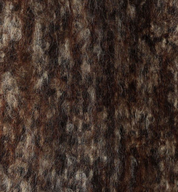 DES PRES「モヘヤレオパード ジャコット」|チェスターコート|