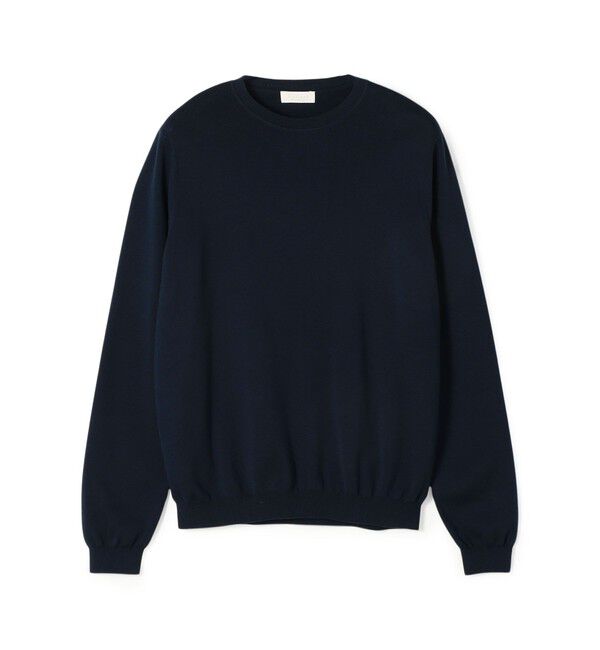 Ballsey「スビンコットン クルーネックプルオーバー」|ニット・セーター|69 ネイビー