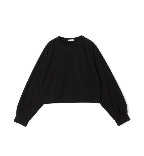 Edition「コットンモックロディ クルーネックプルオーバー」|スウェット・ジャージ|19 ブラック
