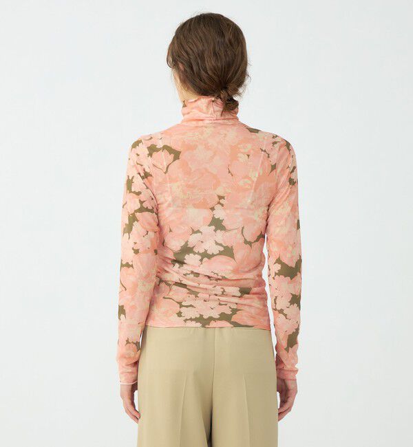 Ballsey「ピオニープリント タートルネックプルオーバー」|Tシャツ・カットソー|