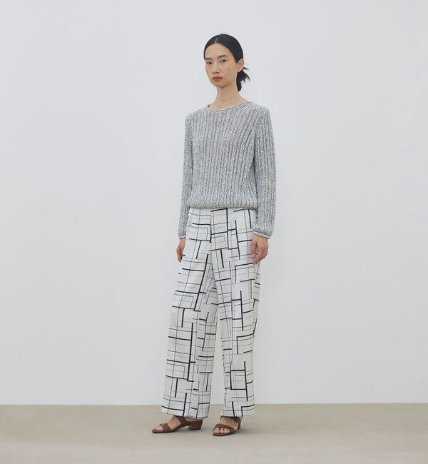 DES PRES「コットンムリネ ラウンドネックプルオーバー」|ニット・セーター|