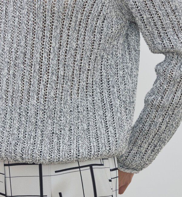 DES PRES「コットンムリネ ラウンドネックプルオーバー」|ニット・セーター|