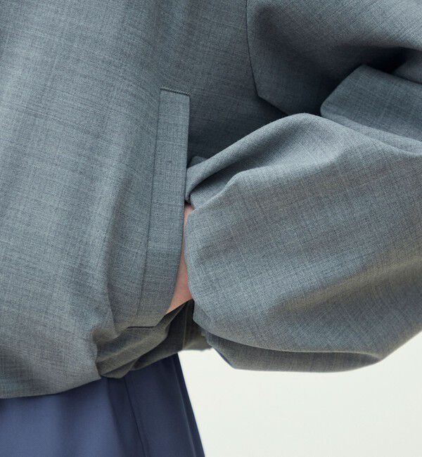 MACPHEE「ストレッチトロピカル ショートブルゾン」|ブルゾン・スタジャン|