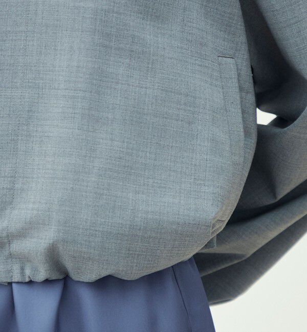 MACPHEE「ストレッチトロピカル ショートブルゾン」|ブルゾン・スタジャン|