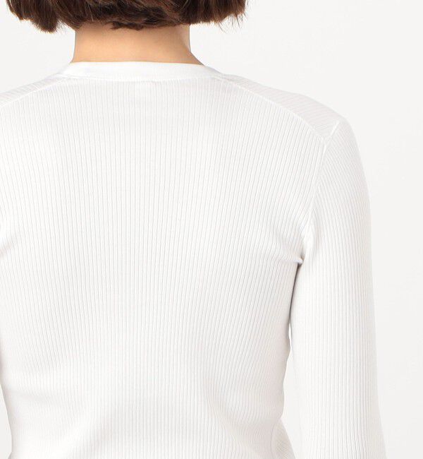 TOMORROWLAND GOODS「HAKUJI コットン ロングスリーブプルオーバー」|Tシャツ・カットソー|