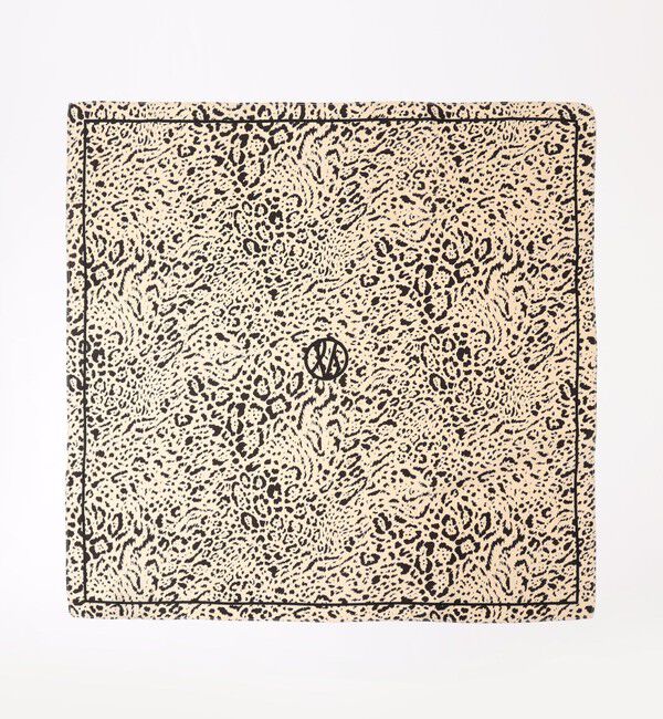 TOMORROWLAND GOODS「LE SCARF レオパード シルクスカーフ」|バンダナ・スカーフ|