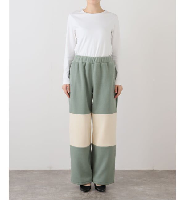  「ONIT RECYCLING FLEECE BICOLOR PANTS 25AW-ON218：パンツ」|スラックス|