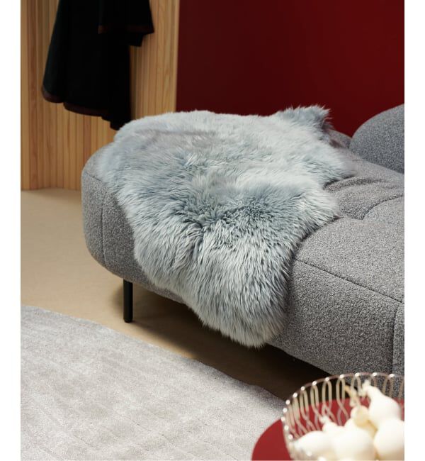 journal standard Furniture「SHEEPSKIN　シープスキン ラグ　90&times;60cm」|その他|グレー