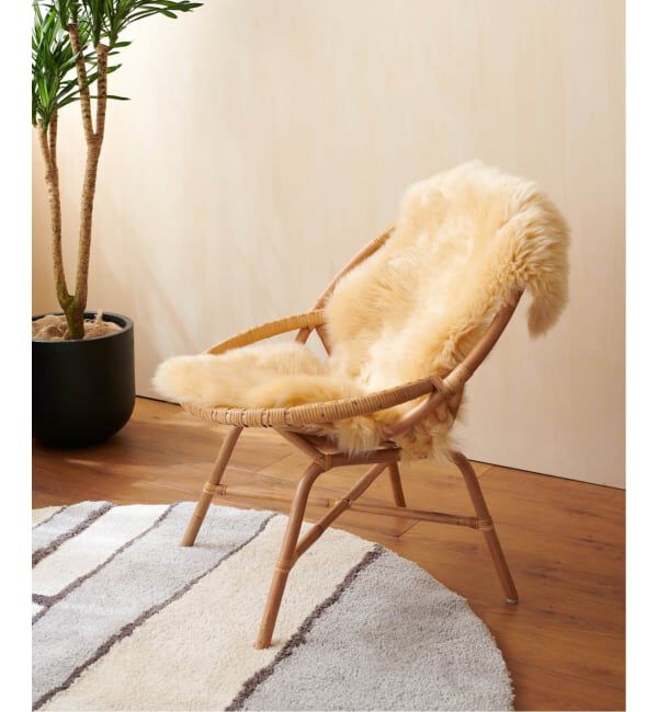 journal standard Furniture「SHEEPSKIN　シープスキン ラグ　90&times;60cm」|その他|